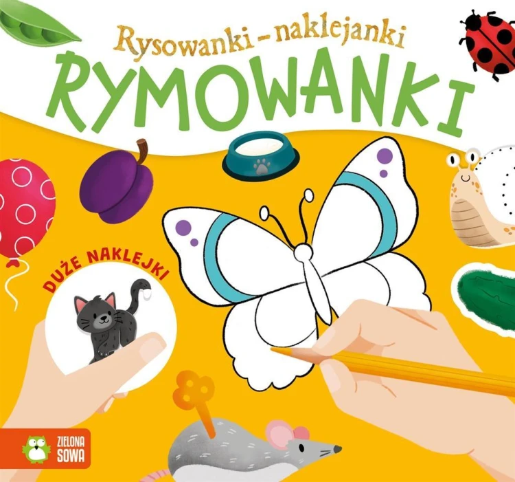 Rysowanki-naklejanki. Rymowanki, Kamila Zialos