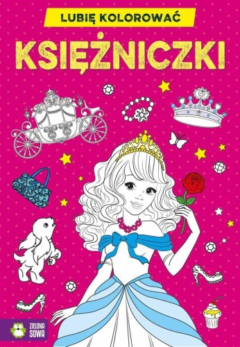 Lubię kolorować. Księżniczki, praca zbiorowa