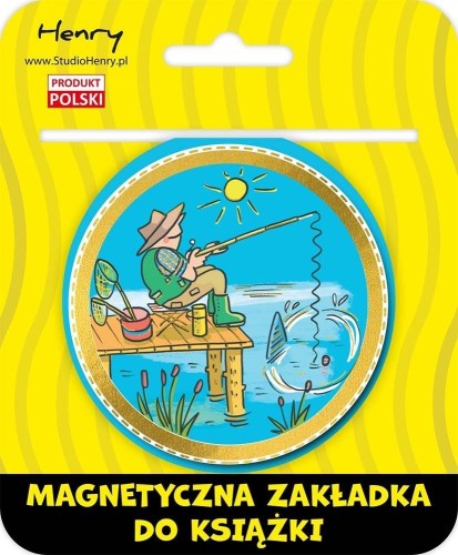 Zakładka magnetyczna kulka 2 ryby, Henry