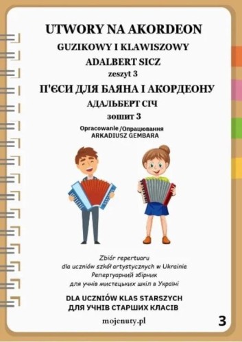 Utwory na akordeon z.3, Adalbert Sicz
