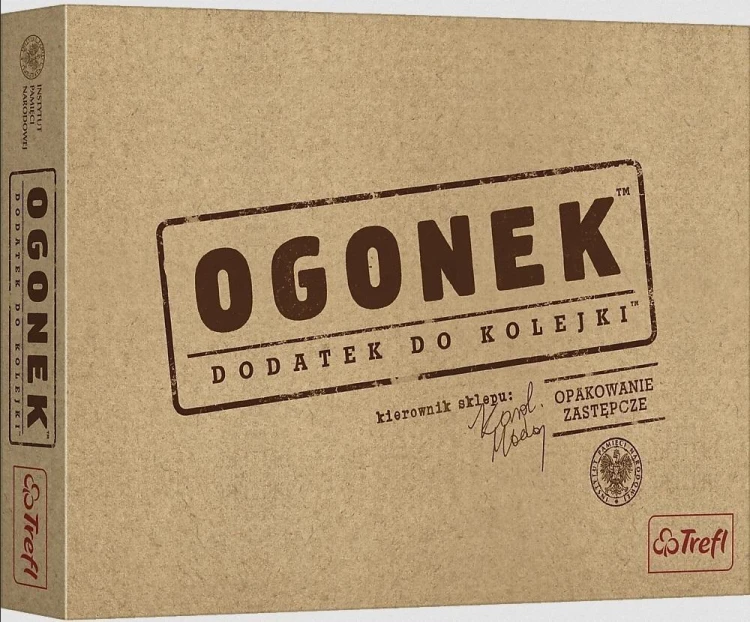 Ogonek IPN dodatek do gry Kolejka TREFL, Trefl
