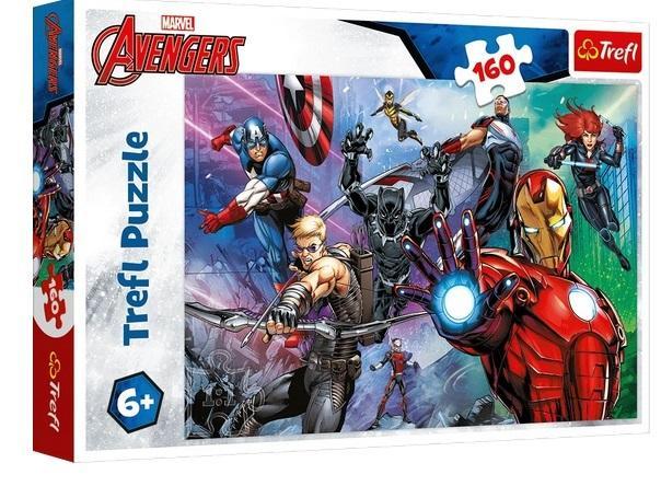 Puzzle 160 Zawsze gotowi bohaterowie TREFL, Trefl