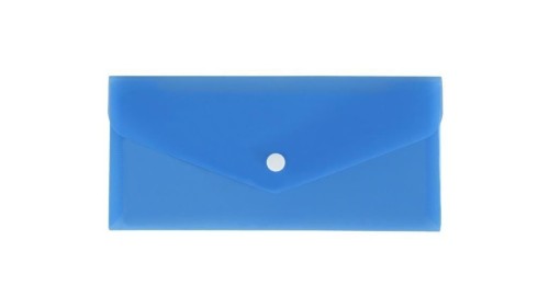 Teczka koperta DL satyna niebieska, Biurfol