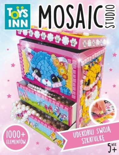 Szkatułka mozaika Kotek STnux, STnux