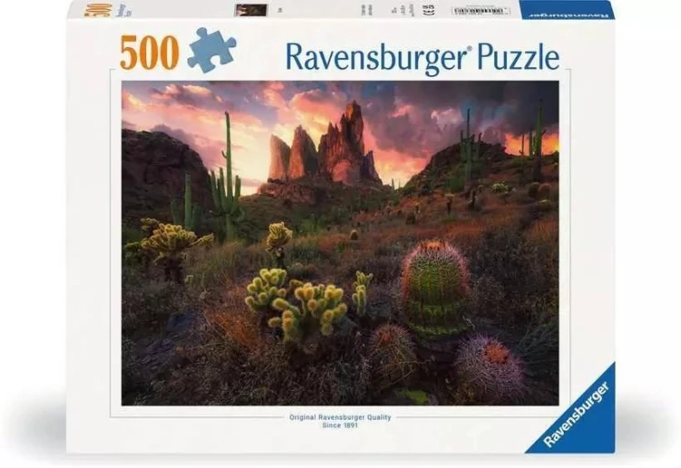 Puzzle 500 Kaktusy, Ravensburger