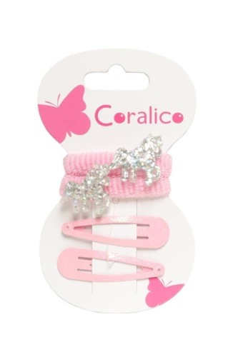 Zestaw koników z frotkami, Coralico