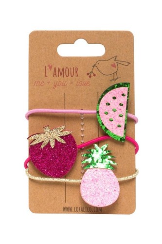 Zestaw gumek z owocami, Coralico