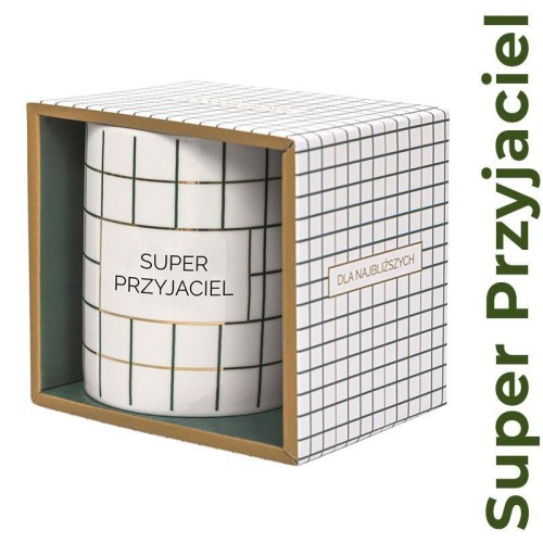 Kubek prezentowy Super Przyjaciel, Be-Happy Gifts