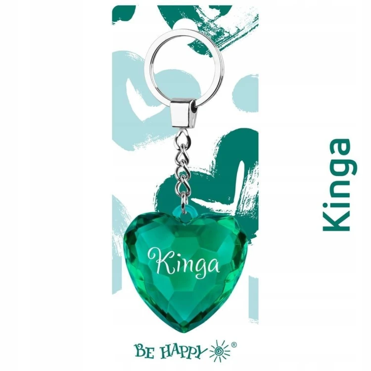 Brelok Serce Kinga, Be-Happy Gifts