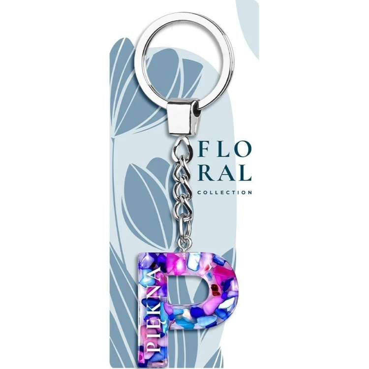 Brelok Literka Piękna, Be-Happy Gifts