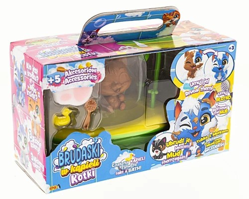 Brudaski w kąpieli Kotki - Łatek z wanną, EPEE