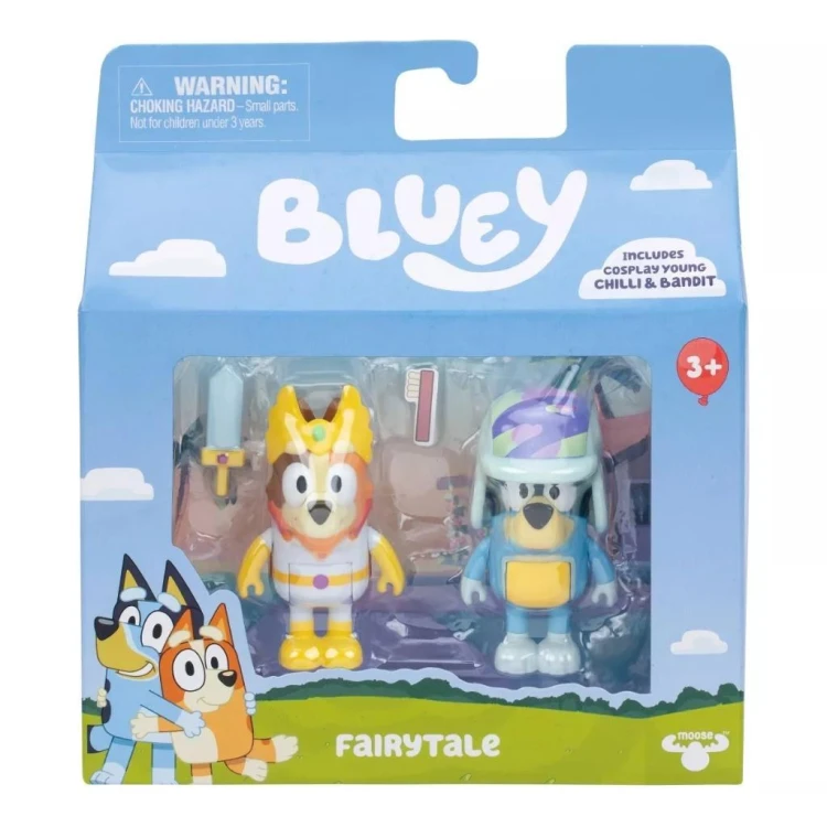 Bluey. Zestaw z 2 figurkami, TM Toys