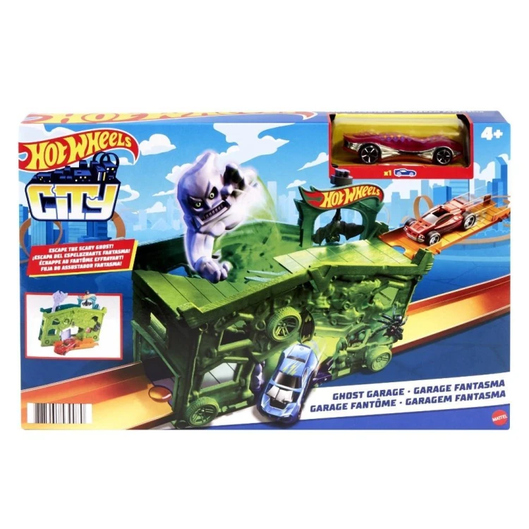 Hot Wheels Garaż Duchów FJN38, Mattel