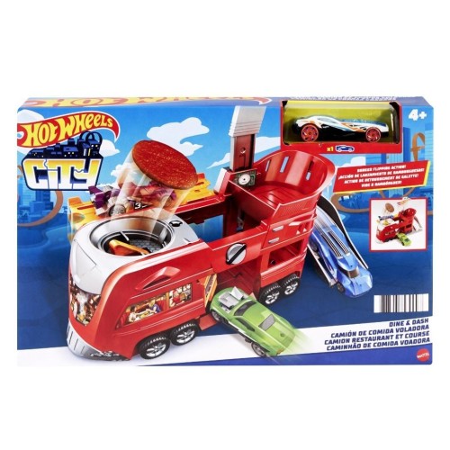 Hot Wheels Odjazdowa restauracja FJN39, Mattel