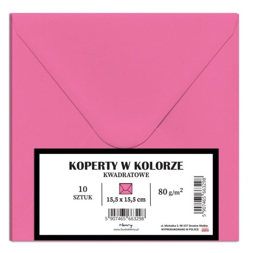Koperty KW Barbi róż 10szt, Henry