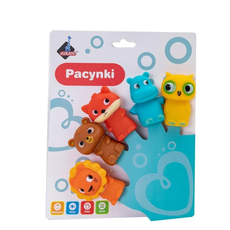 Pacynki na palce zwierzątka, Askato