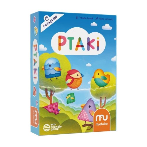 Ptaki. 60 zagadek MUDUKO, Muduko