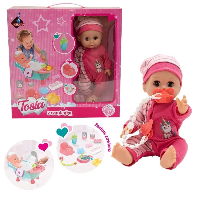 Lalka z wanną Tosia, Askato