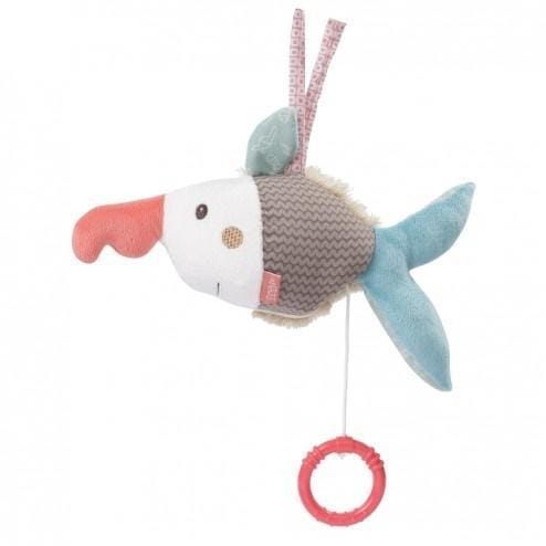 Maskotka z pozytywką Ryba Piła 24 cm, BabyFehn