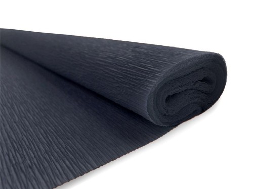 Bibuła marszczona nr 30 czarny (10szt), INTERDRUK