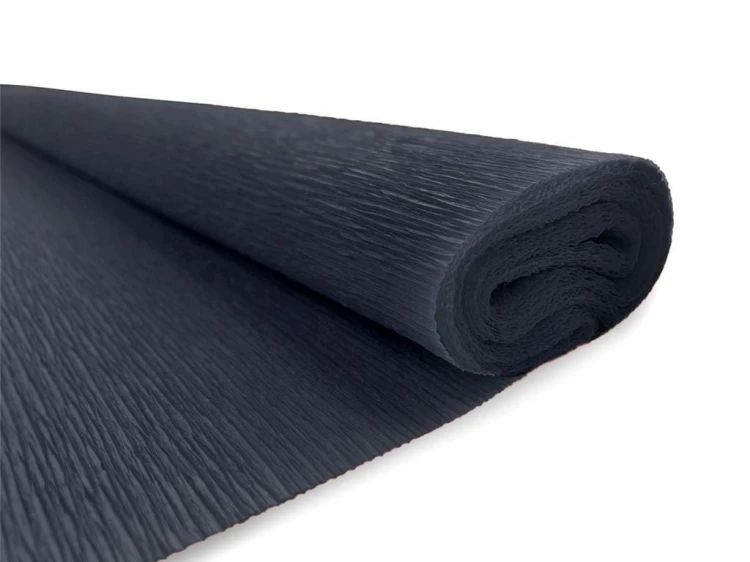 Bibuła marszczona nr 30 czarny (10szt), INTERDRUK