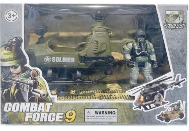 Helikopter wojskowy z akcesoriami, Merkpol