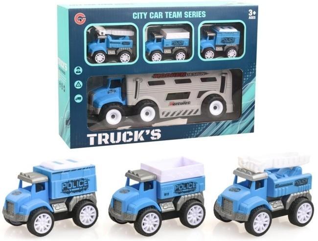 Zestaw aut policyjnych z napędem, Merkpol