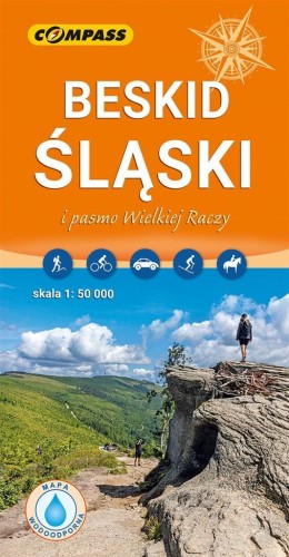 Mapa Beskid Śląski i Pasmo Wielkiej Raczy lam.