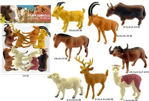 Zwierzęta 8szt, Merkpol