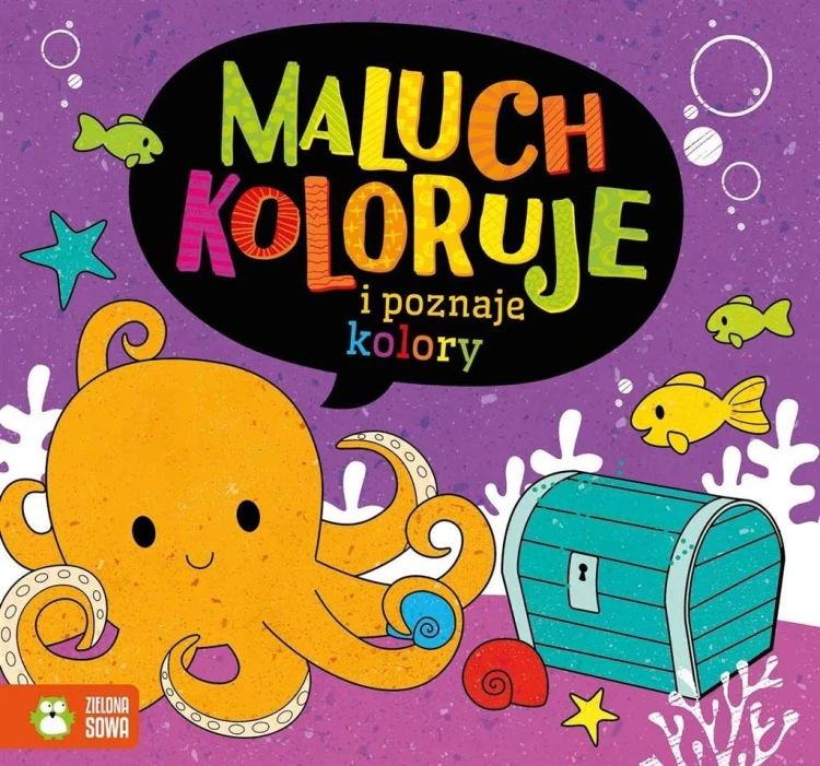 Maluch koloruje i poznaje kolory, Natalia Berlik