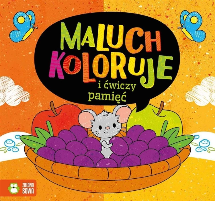 Maluch koloruje i ćwiczy pamięć, Natalia Berlik