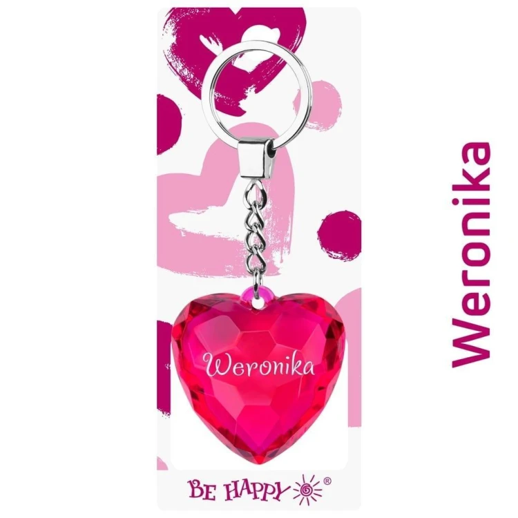 Brelok serce Weronika, Be-Happy Gifts