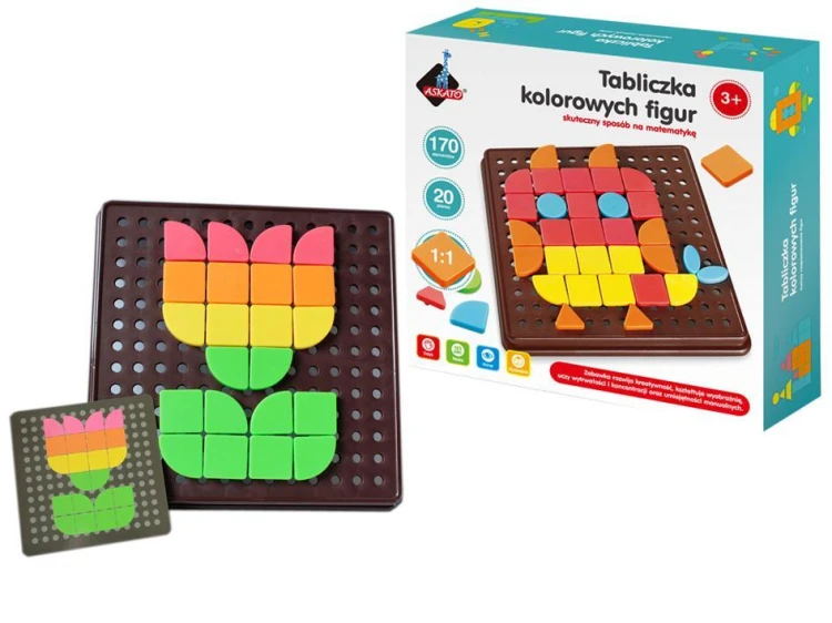 Mozaika geometryczna 170 elementów, Askato