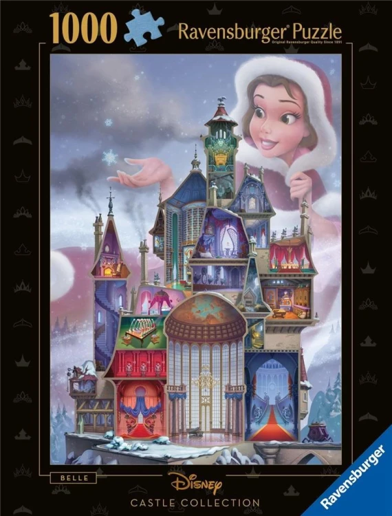 Puzzle 1000 Disney kolekcja Bella, Ravensburger