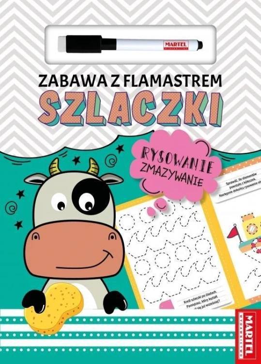 Zabawa z flamastrem. Szlaczki, praca zbiorowa