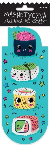 Zakładka magnetyczna owal Sushi, Henry