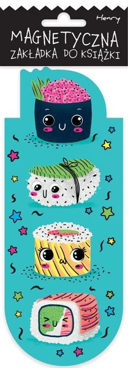 Zakładka magnetyczna owal Sushi, Henry