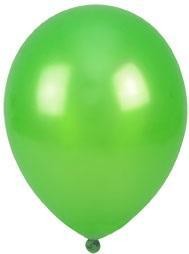 Balony metalizowane ciemnozielone 25cm 100szt