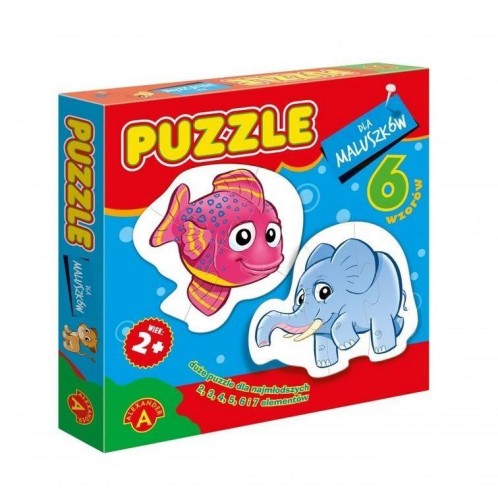 Puzzle dla maluszków - rybka ALEX, Alexander
