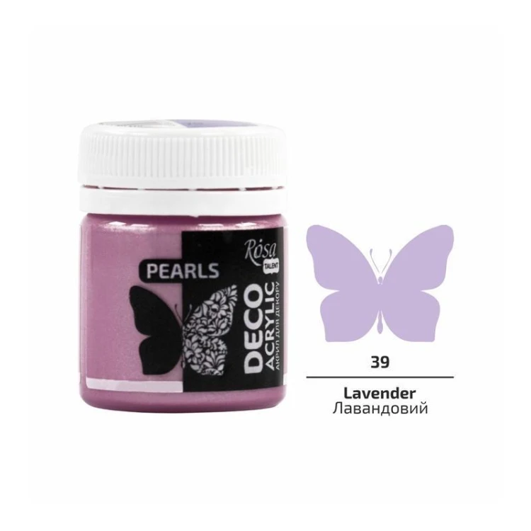 Farba akrylowa perłowa lavender 79 20ml, Rosa