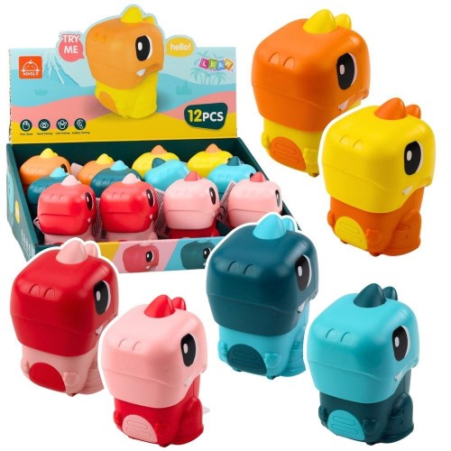 Dinozaur jeżdżący z napędem dla malucha, Leantoys