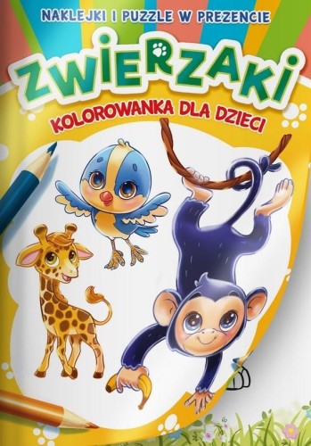 Kolorowanka Zwierzaki 210, praca zbiorowa