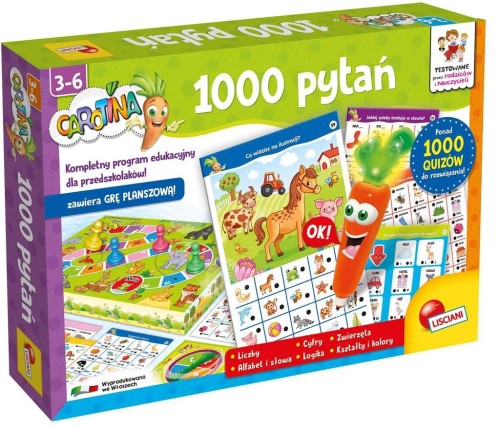 Carotina - 1000 pytań, Lisciani