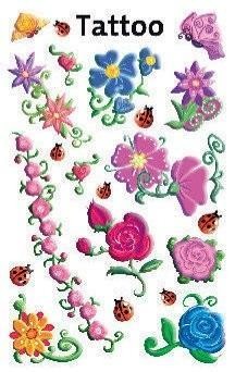 Tatuaże - Kwiaty, Zdesign