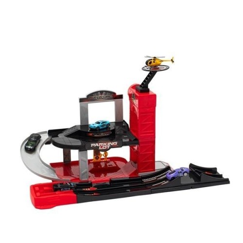 Garaż dla dzieci z helikopterem, Baby Mix