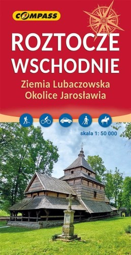 Mapa - Roztocze Wschodnie 1:50 000, praca zbiorowa