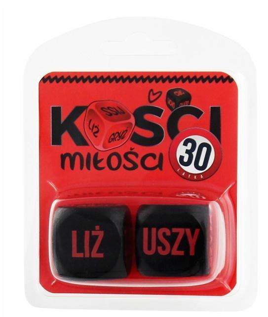 Kości Miłości 30 latka (czerwono-czarne), Grammi
