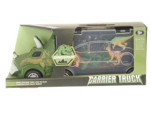 Transporter z 4 dinozaurami + akcesoria, ADAR
