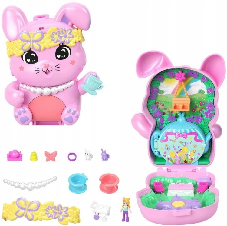 Polly Pocket. Króliczkowa herbatka, Mattel