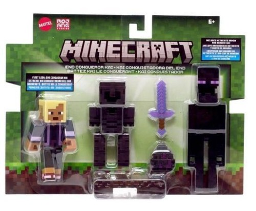 Minecraft Figurki podstawowe 2-pak JCN53, Mattel